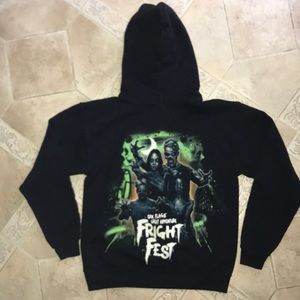 🔥Like New🔥 Girls Fright Fest Six Flags Hoodie